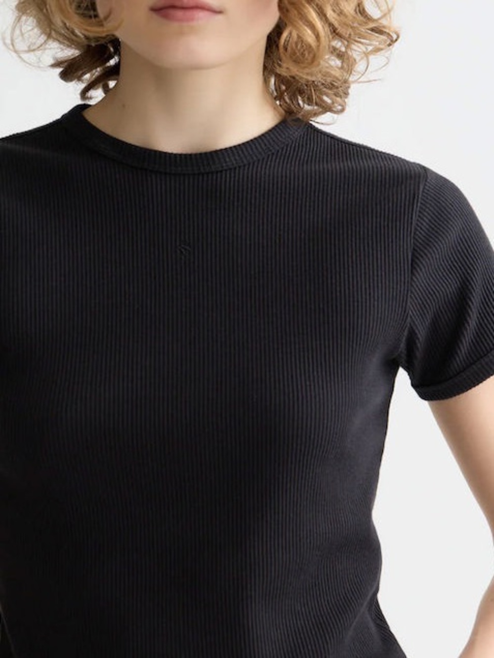 STOIC Ribbed Short Sleeve Tee